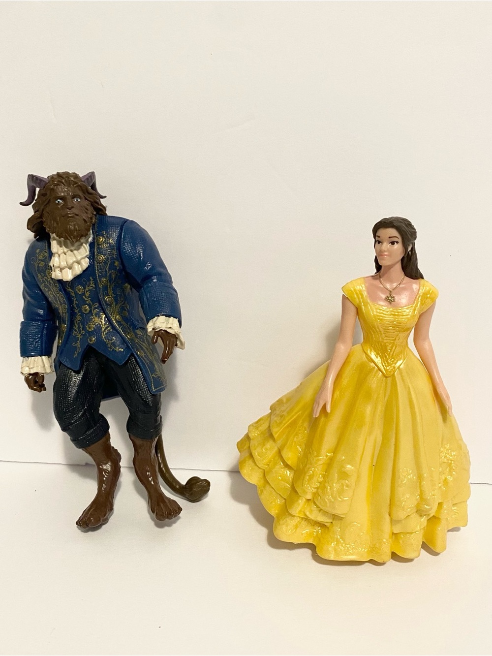 Disney Beauty and the Beast Princess Belle Live Action Movie Figure Toy Lot 4”